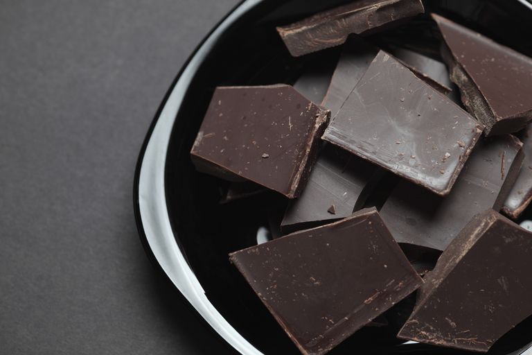 mörk choklad, genom hålla, Tips Njut, hålla huden, hälsosam kost, innehåller mycket