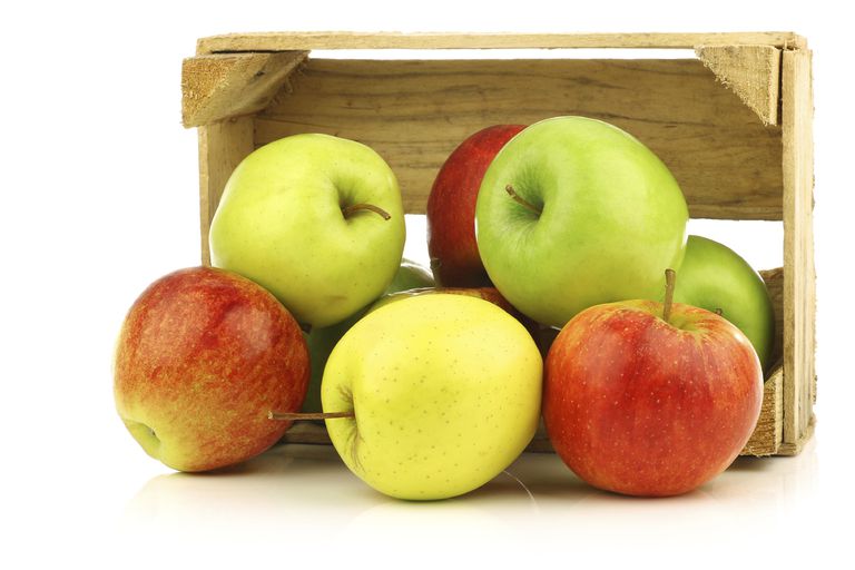 medelstora äpplen, finns äpplen, flesta studier, konsumerar äpplen, lösliga fibrer
