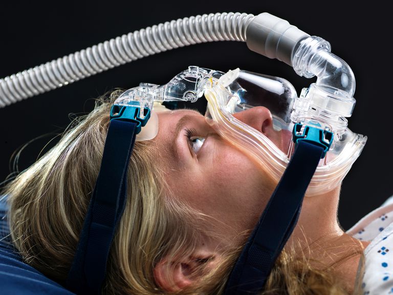 från CPAP, andas trycket, använder CPAP, används andas, central sömnapné