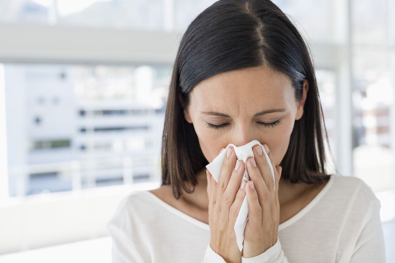 Sinus Congestion, rinnande näsa, sinusinfektion bihåleinflammation, vara kallt, Antihistaminer används