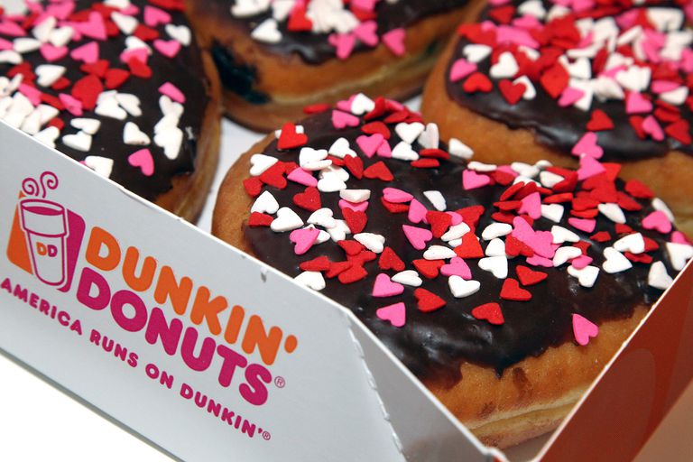 Dunkin Donuts, alla restauranger, dessa munkar, drycker inte, företagets talesman