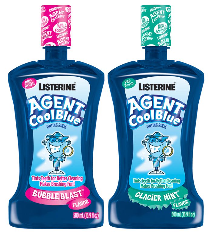 Agent Cool, Agent Cool Blue, Cool Blue, Listerine Agent, Listerine Agent Cool