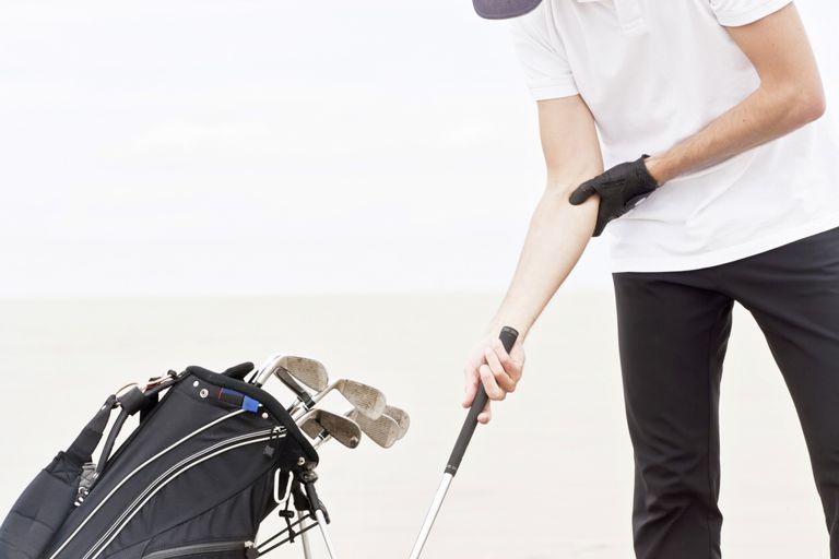 golfspelarens armbåge, ditt tillstånd, använda passiva, dina normala