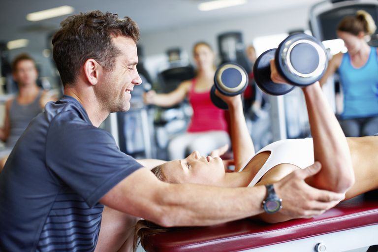 dina övningar, dina träningspass, dina vikter, eller någon, finns några, flesta gym-goers