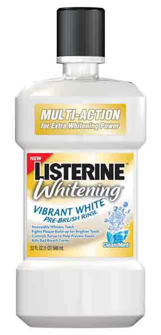 mina tänder, Listerine Whitening, Listerine Whitening Vibrerande, Whitening Vibrerande