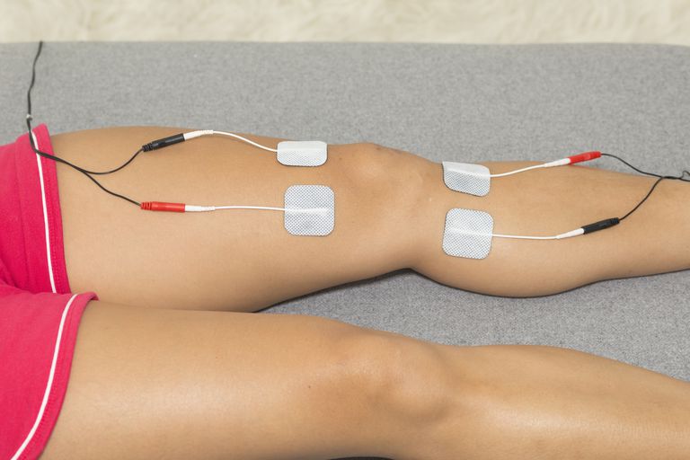 elektrisk stimulering, fysisk terapi, skada eller, stimulering används, efter skada, dina muskler