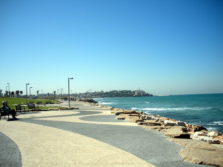 Clore Park, Jaffa Yafo, Aviv Promenade, Charles Clore, Charles Clore Park