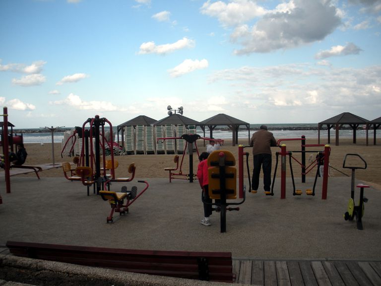 Clore Park, Jaffa Yafo, Aviv Promenade, Charles Clore, Charles Clore Park